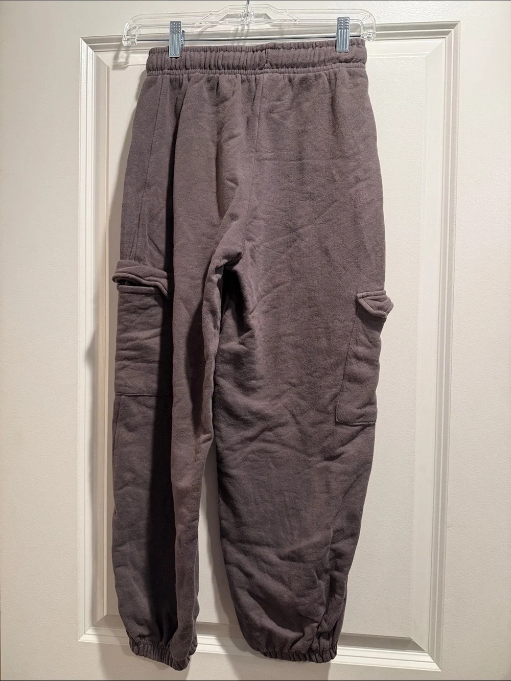 Zara Gray Cargo Sweatpants for Kids
